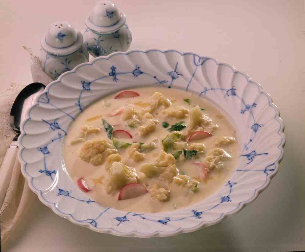 Blomk lsuppe Med Ost Oppskrift Med Kalkulert N ringsinnhold Og 