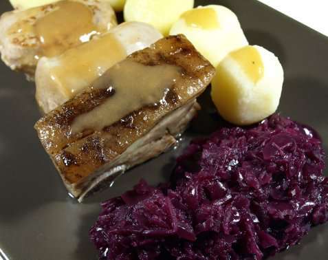 Rødkål til ribbe oppskrift.