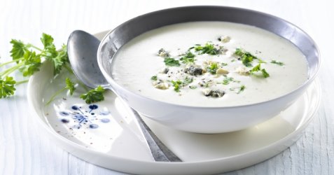 Ostesuppe oppskrift.