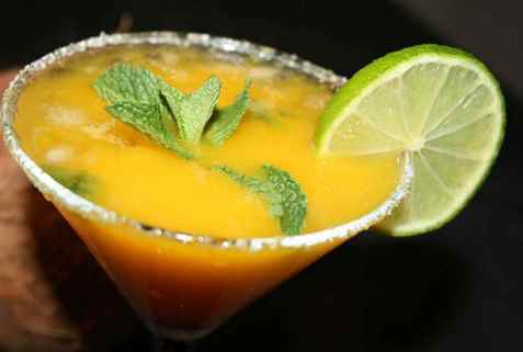 Mango Mojito oppskrift.
