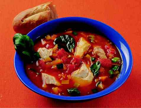 Hønsesuppe fra Provence oppskrift.