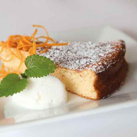 Appelsinkake med sukrin oppskrift.