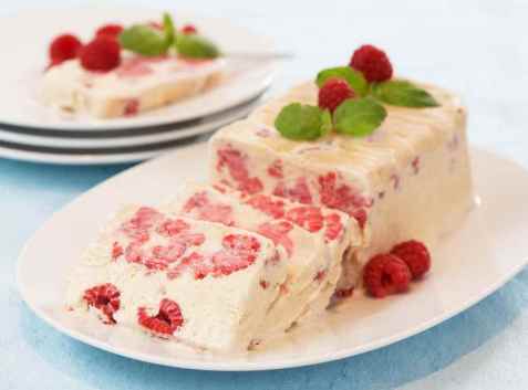 Prøv også Semifreddo med bringebær.