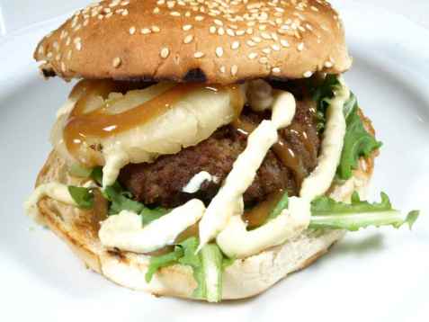Hawaiiburger oppskrift.