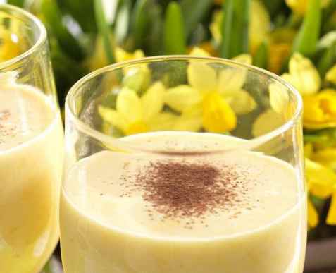 Appelsinsmoothie oppskrift.