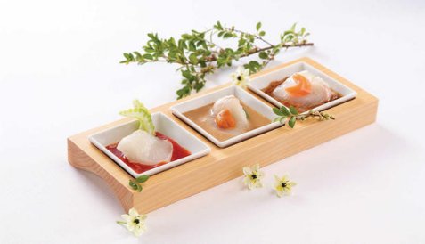 Sashimi av kveite oppskrift.