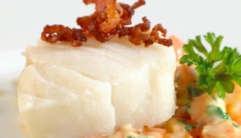 Klippfisk med gulrotstuing oppskrift.