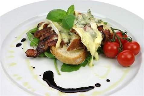 Lun cambozola sandwich oppskrift.
