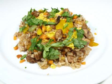 Prøv også Yang chow fried rice.