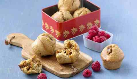 Grove muffins med brunost oppskrift.