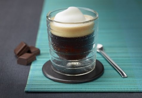Iced Lungo Macchiato oppskrift.