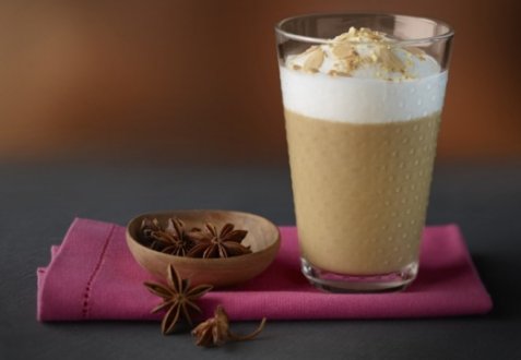 Iced Peach Coffee oppskrift.