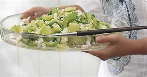Prøv også Agurk- og melonsalat.