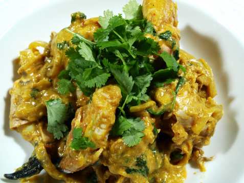Chilikrabbe fra Singapore oppskrift.