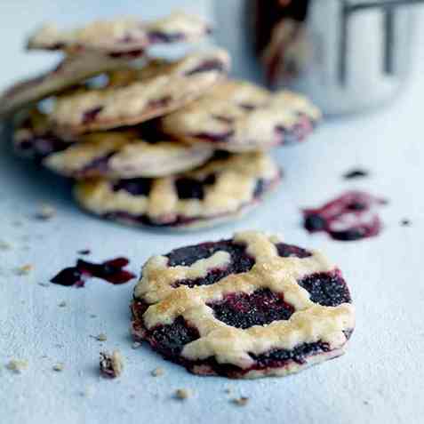 Blueberry Pie Cookies oppskrift.