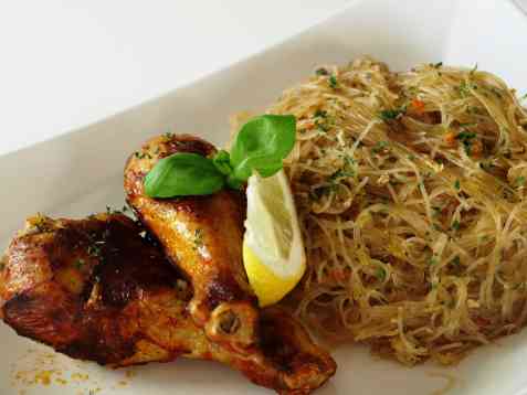 Kyllingklubber med vermicelli oppskrift.