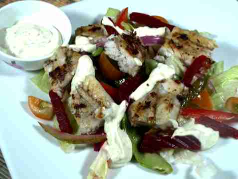 Fiskesalat med sei oppskrift.