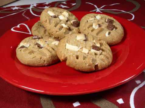 Peanut butter cookies oppskrift.
