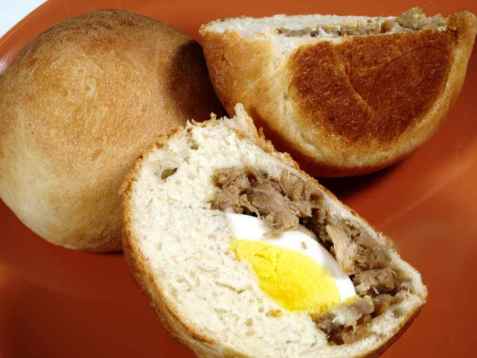 Baked Siopao Asado (Pork Bun) oppskrift.