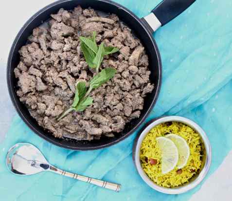 Goan style spicy pork oppskrift.