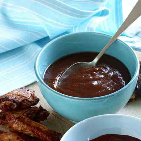 Rabarbraketchup til grillmat oppskrift.