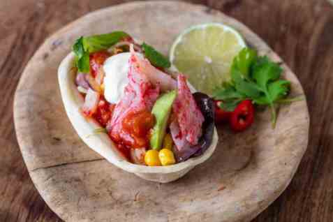 Tortilla scoop med LobNobs oppskrift.
