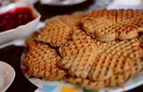 Vafler glutenfrie oppskrift.