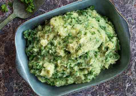 Colcannon oppskrift.