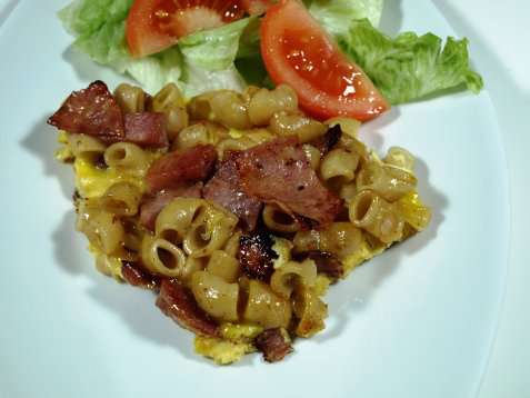 Prøv også Omelett med makaroni.